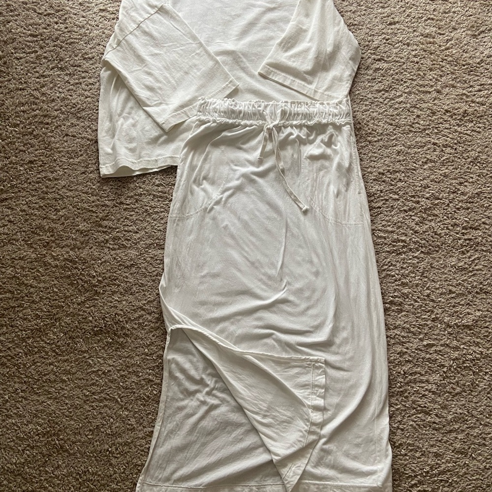 Free People Shirt and MIDI Skirt set
